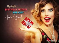 Free eCards Birthday - My Joyful Birthday Wishes