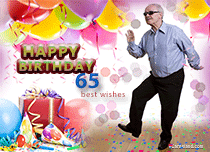 eCards Birthday On the Occasion of 65th Birthday, On the Occasion of 65th Birthday