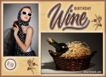 eCards Birthday Birthday Wine, Birthday Wine