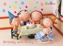 Free eCards - Birthday with Family