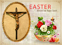 Free eCards, Easter ecards free - Blessed And Happy Easter