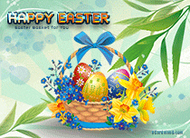 Free eCards, Happy Easter cards - Easter Basket for You