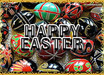 Free eCards - Easter Eggs Card