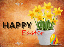 Free eCards - Easter Flowers eCard