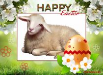 Free eCards, Happy Easter greeting cards - Easter Lamb