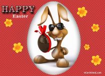 eCards  Easter Rabbit eCard