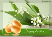 Free eCards, Easter cards messages - Green Easter