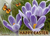 Free eCards, Funny Easter ecards - Spring Flowers for Easter