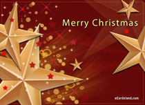Free eCards Christmas - Christmas Sparkle