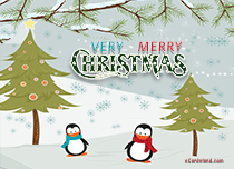 Free eCards Christmas - Very Merry Christmas