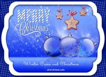 Free eCards - Winter Came and Christmas