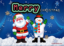 Free eCards, Santa Claus ecards - Joyous Christmas eCard