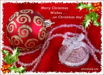 Free eCards - Wishes on Christmas Day