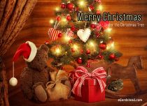 Free eCards, Christmas ecards free - Under the Christmas Tree