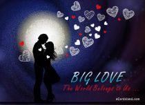 Free eCards, Love e-cards - The World Belongs to Us