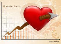 eCards Love Wounded Heart, Wounded Heart