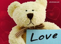 Free eCards, Free Love ecards - Sad Teddy Bear