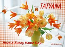 eCards  Have a Sunny Name Day
