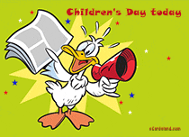 Free eCards - Children's Day Today