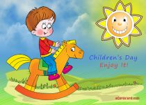 eCards Children's Day Enjoy It, Enjoy It