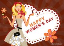 eCards Women's Day For You Beautiful, For You Beautiful