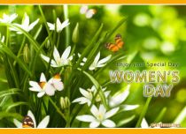eCards Women's Day Enjoy Your Special Day, Enjoy Your Special Day