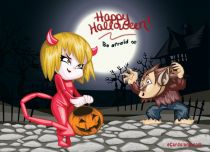 Free eCards, Happy Halloween greeting cards - Be afraid of