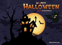 Free eCards, Happy Halloween greeting cards - Dark everywhere