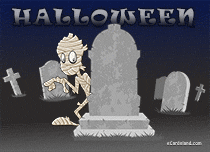 Free eCards, Happy Halloween ecards - Halloween at the Cemetery