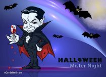eCards Halloween Halloween Mister Night, Halloween Mister Night
