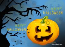 Free eCards - Halloween Pumpkin Card