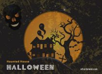 Free eCards, Free Halloween ecards - Haunted House