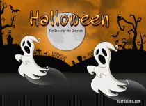 Free eCards, Halloween cards messages - The Secret of the Cemetery