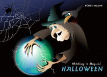 Free eCards, Halloween e-cards - Witching A Magical