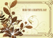 Free eCards, Name Day e card - Wish You a Beautiful Day